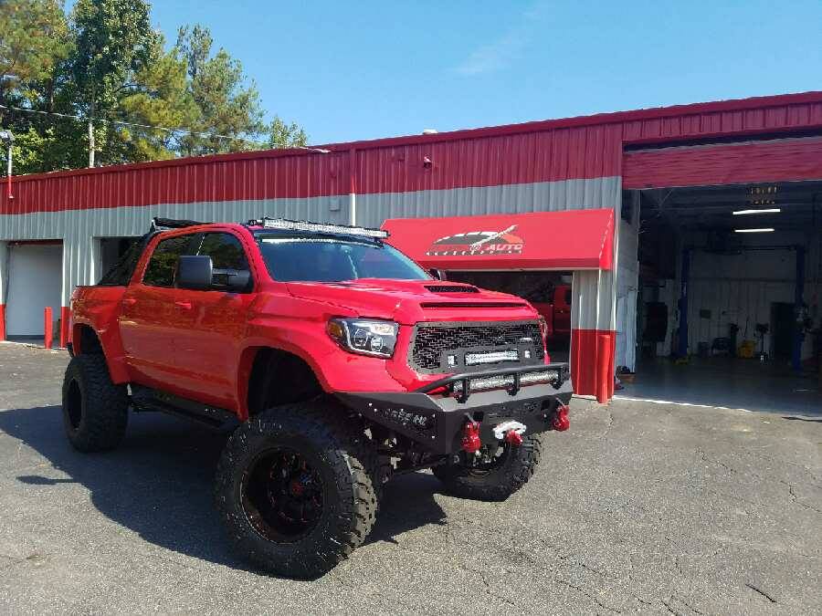“Big Red” 2017 Toyota Tundra - Flat-out Auto